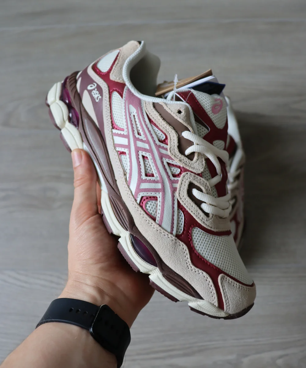 ASICS Gel-NYC-style sneaker — arrival side view from a Fishgoo Netherlands haul